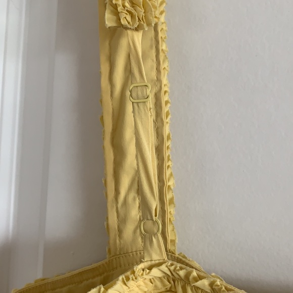 NWT BCBGMaxAzria Yummy Yellow Dress (XS) - Picture 9 of 11